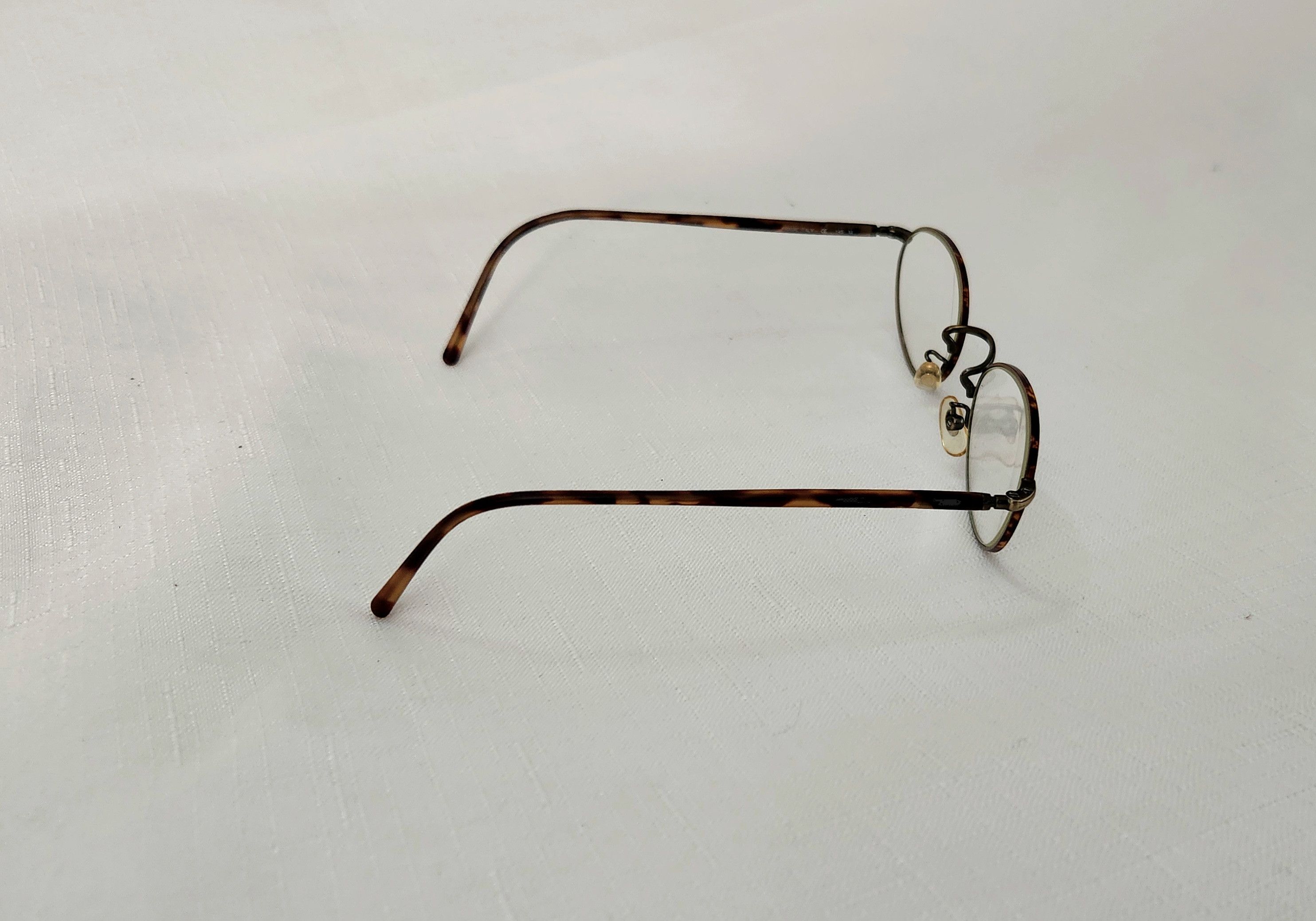 Calvin Klein × Vintage CALVIN KLEIN Vintage Tortoise 136 557 EYEGLASSES Frame Italy Size ONE SIZE - 5 Thumbnail