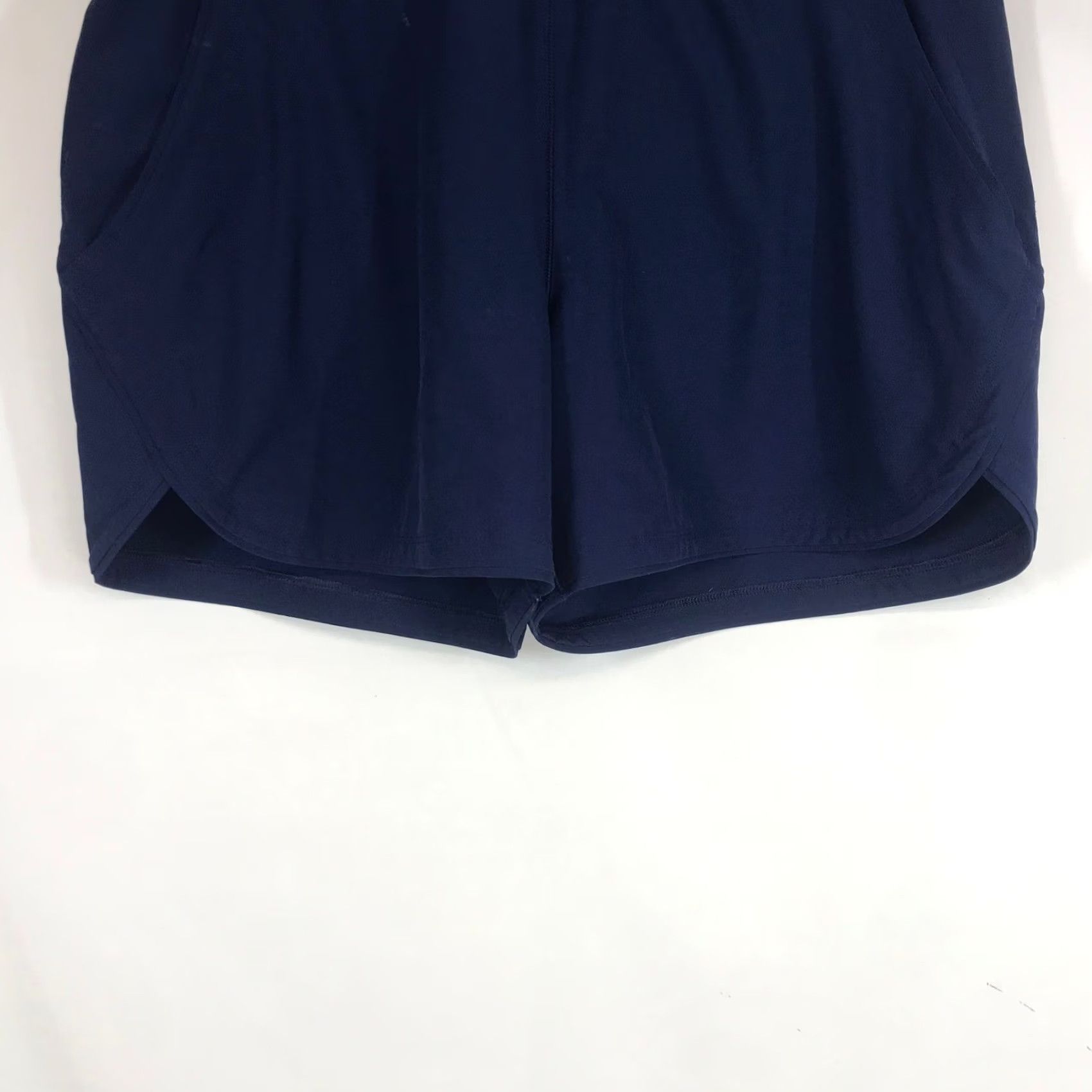 Lands' End VINTAGE Lands' End Womens Navy Blue Active Shorts Size 14 Pockets Liner Size 36" / US 14 / IT 50 - 3 Thumbnail