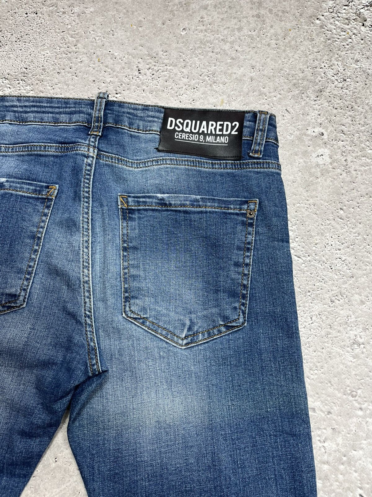 Dsquared2 Dsquared2 Slim Fit Skinny Jeans Blue Denim Made in Italy 52 Size US 34 / EU 50 - 5 Thumbnail