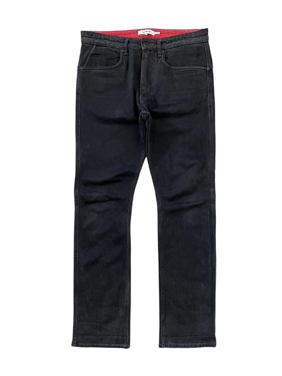 Japanese Brand × Nonnative Nonnative Black Washed Distressed Jeans Size US 34 / EU 50 - 2 Thumbnail