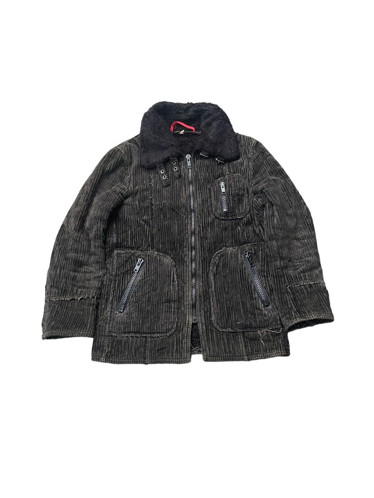 image of Archival Clothing Vintage Unknown Brand Coduroy Jacket in Brown, Men's (Size Medium)