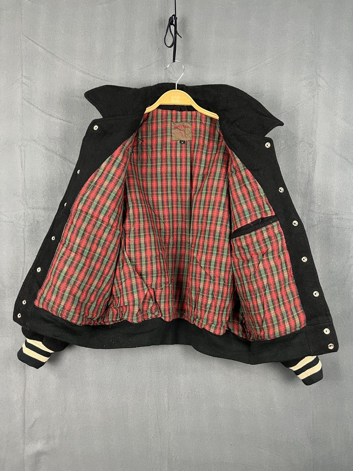 Japanese Brand × Vintage Batsu Club Wool Kapital Inspired Varsity Jacket Size US M / EU 48-50 / 2 - 12 Thumbnail