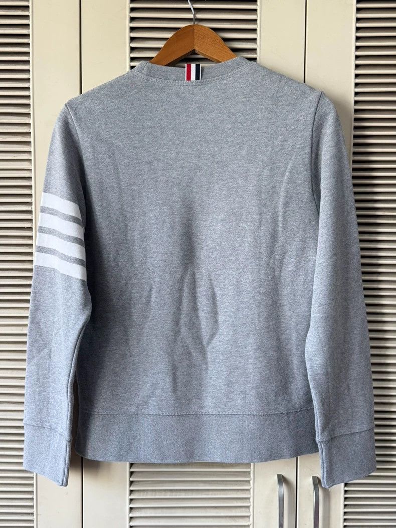 Thom Browne Thom Browne Grey hoodie Size US M / EU 48-50 / 2 - 2 Thumbnail