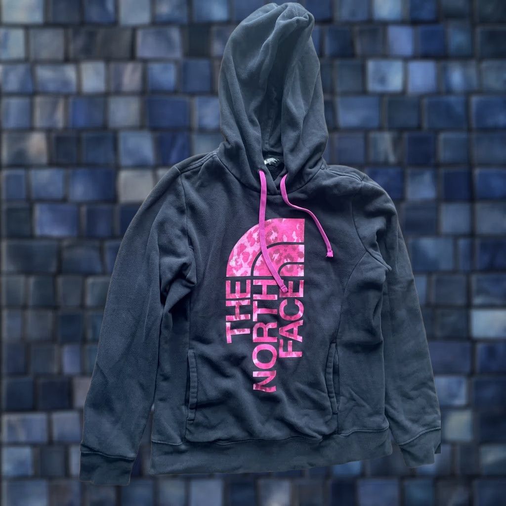 The North Face The North Face Hoodie Women's Medium Black Trivert Half Dome Pullover Sweatshirt Regular Fit Logo Hoodie Size M / US 6-8 / IT 42-44 - 1 Thumbnail