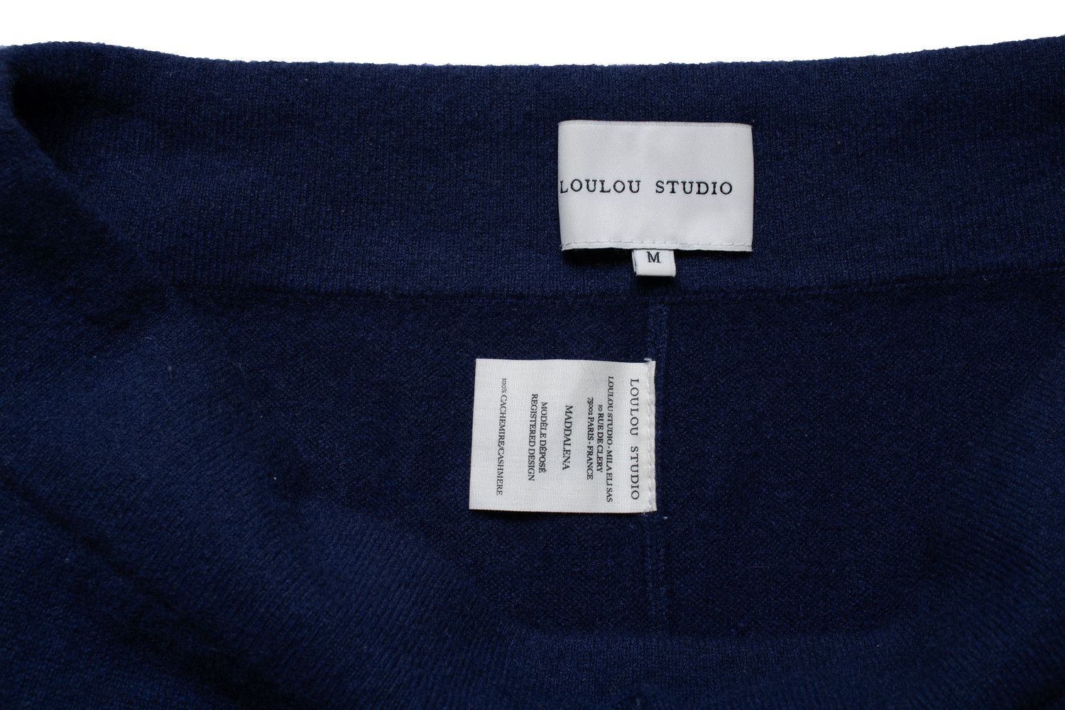 Other Loulou studio, blue cashmere joggers Size 28" / US 6 / IT 42 - 6 Thumbnail