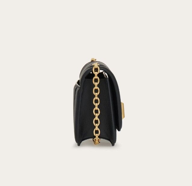 Salvatore Ferragamo o1s1rm0924 Size: OS / Embosse Leather Mini Bag in Black Size ONE SIZE - 3 Thumbnail