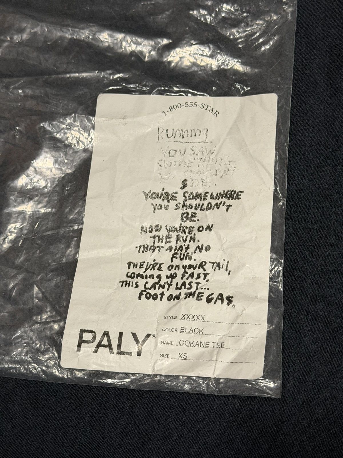 Paly Hollywood Paly Cokane Washed Black Vintage Tee Size US XS / EU 42 / 0 - 10 Thumbnail