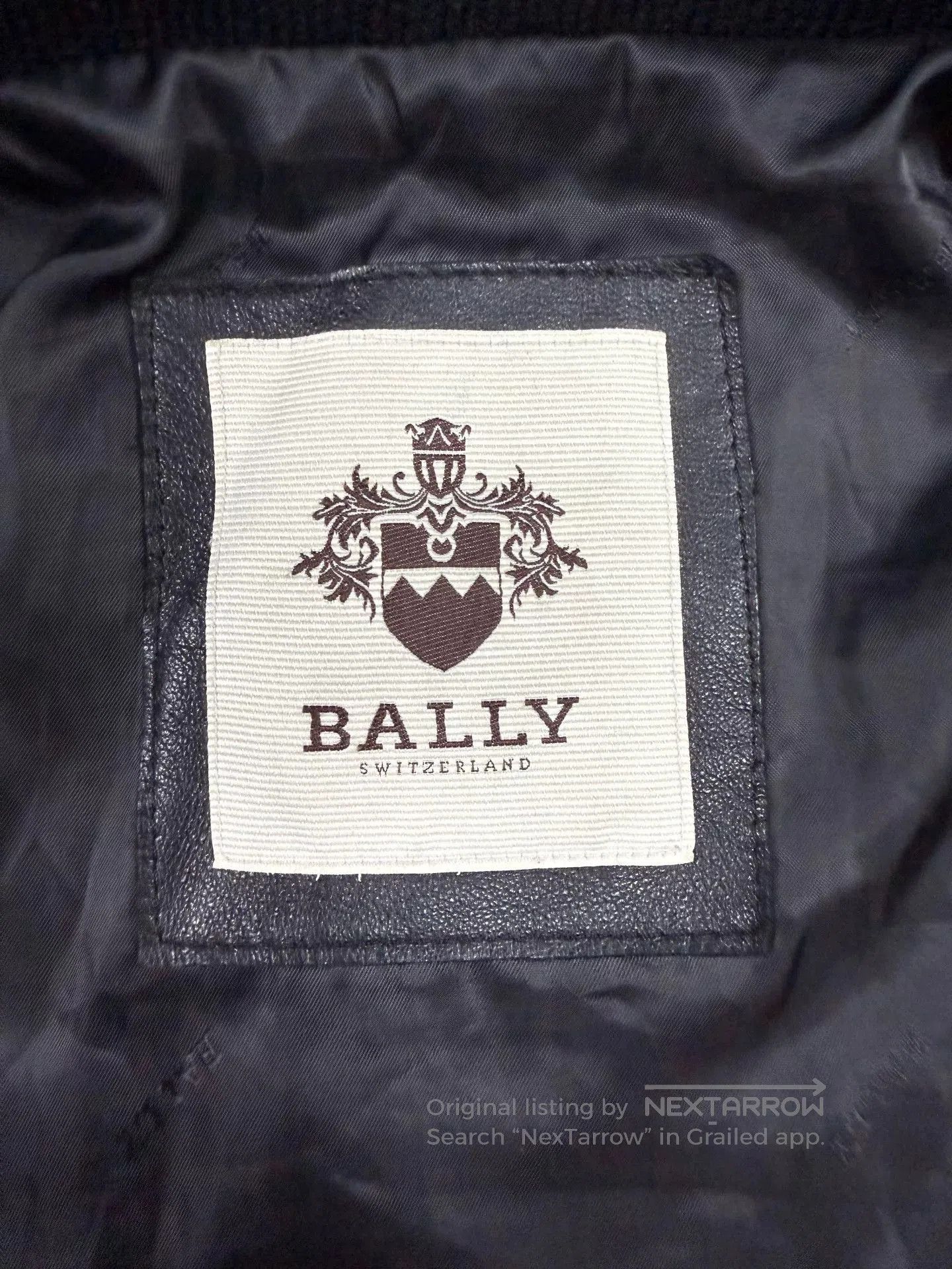 Bally BALLY Men's Lambskin Business Casual Jacket. Size US L / EU 52-54 / 3 - 4 Thumbnail