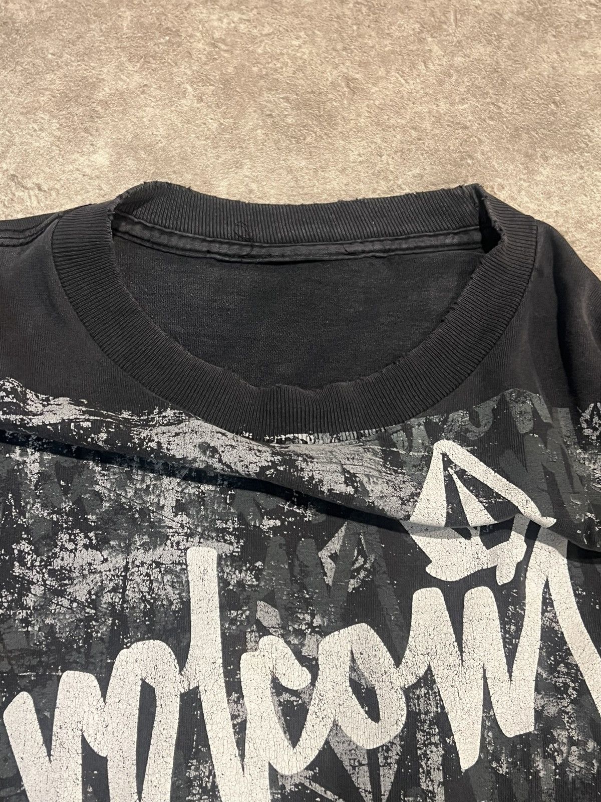 Vintage × Volcom Volcom Distressed Sun Faded Graphic Tee Size US M / EU 48-50 / 2 - 6 Thumbnail
