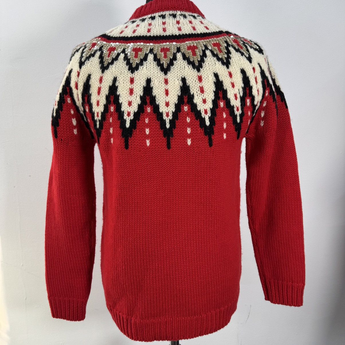 Saint Laurent Paris Saint Laurent 16aw Scales National Style Sweater Size US L / EU 52-54 / 3 - 2 Thumbnail