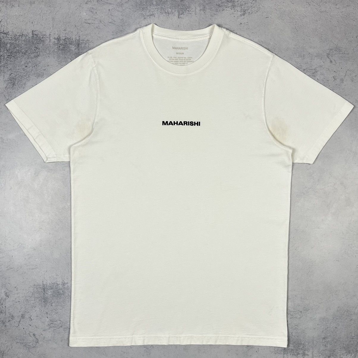 Maharishi Maharishi Embroidered Big Logo T Shirt Size US M / EU 48-50 / 2 - 2 Thumbnail