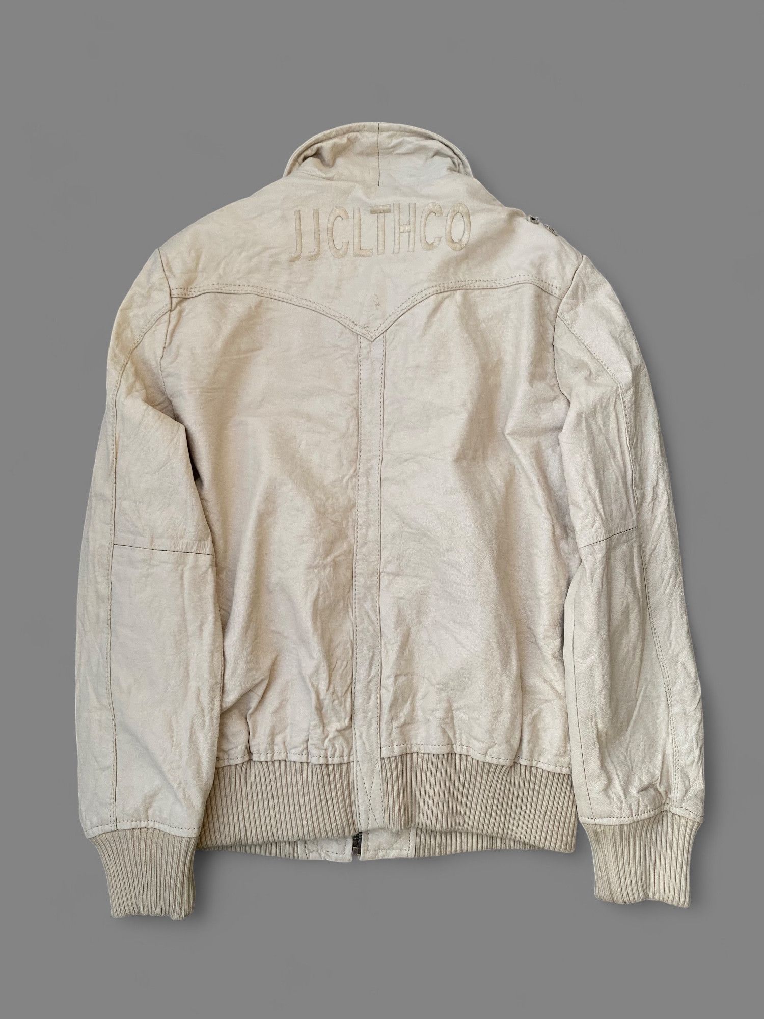Jack & Jones Genuine Real Leather Jacket Avant Garde Goat Size US XL / EU 56 / 4 - 2 Thumbnail
