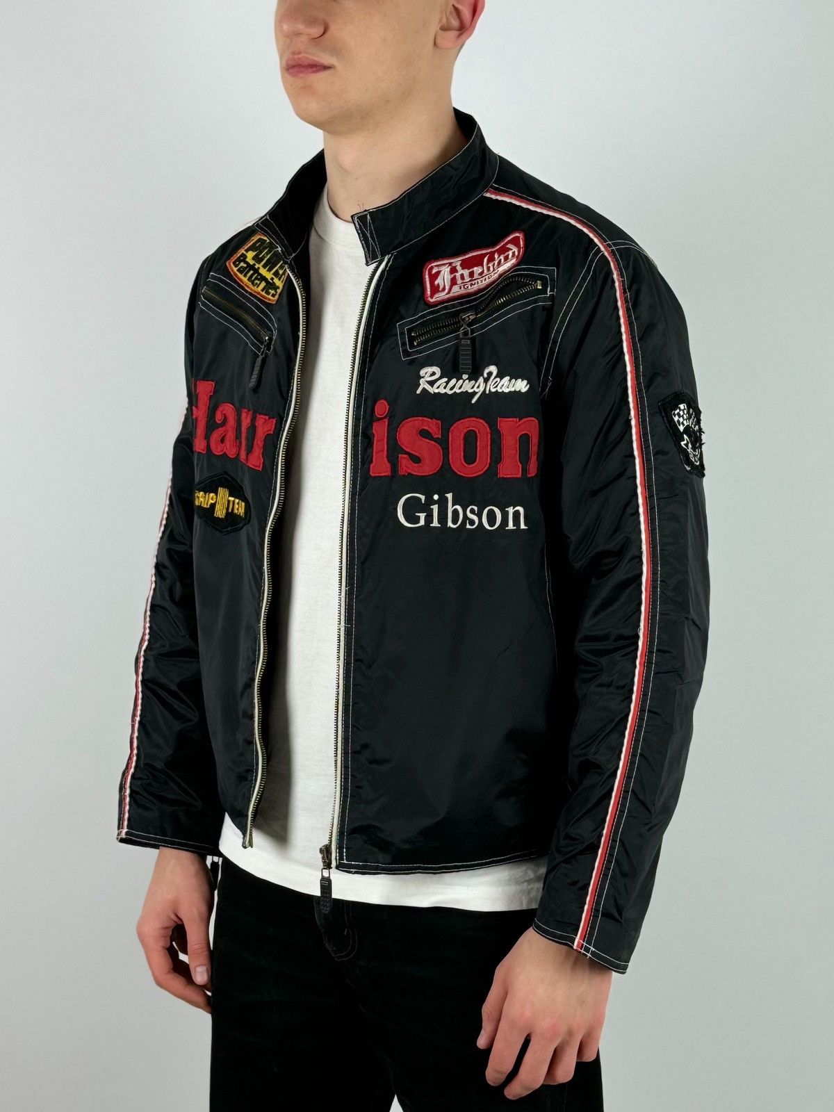 Vintage Vintage Harrison Gibson Racing Jacket Size US L / EU 52-54 / 3 - 2 Thumbnail