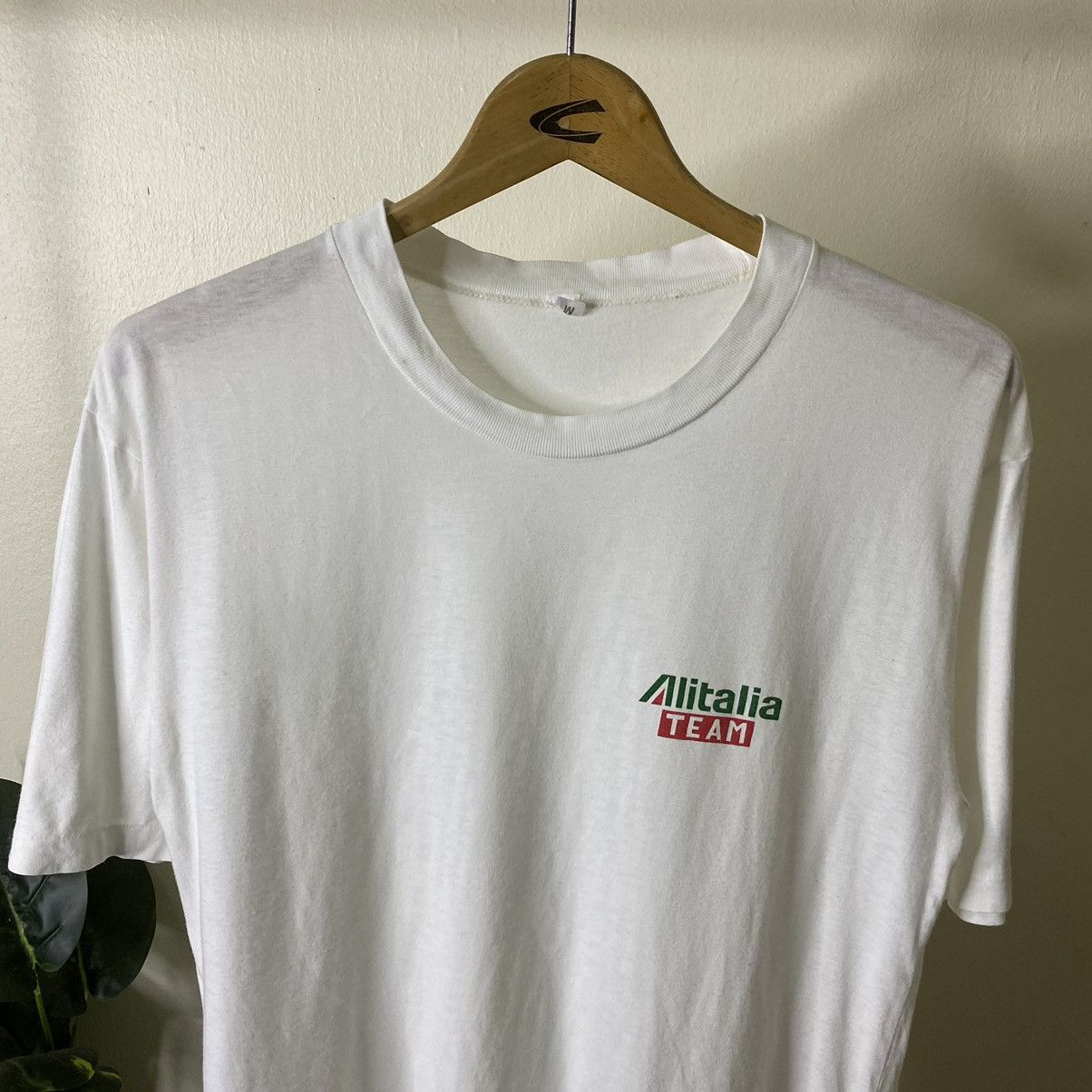 Formula 1 Vintage 1990s Alitalia Team Racing F1 Grand Prix Racing Team Size US M / EU 48-50 / 2 - 6 Thumbnail