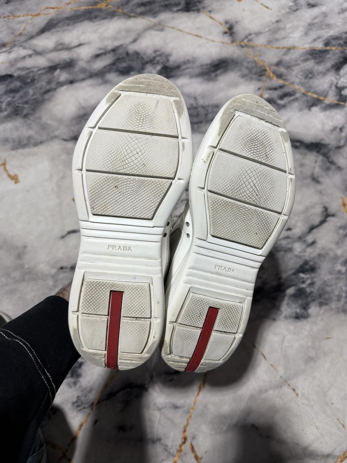 Prada Prada Americas Cup Triple White - Sz8US Size US 8 / EU 41 - 6 Thumbnail