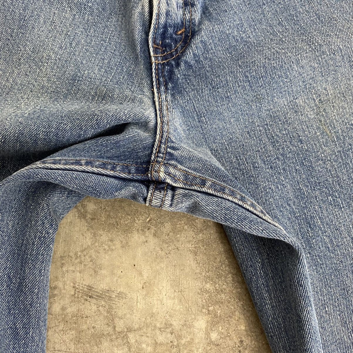Levi's Vintage 1999 Levis Silvertab Washed Blue Loose Jeans Size US 28 / EU 44 - 10 Thumbnail