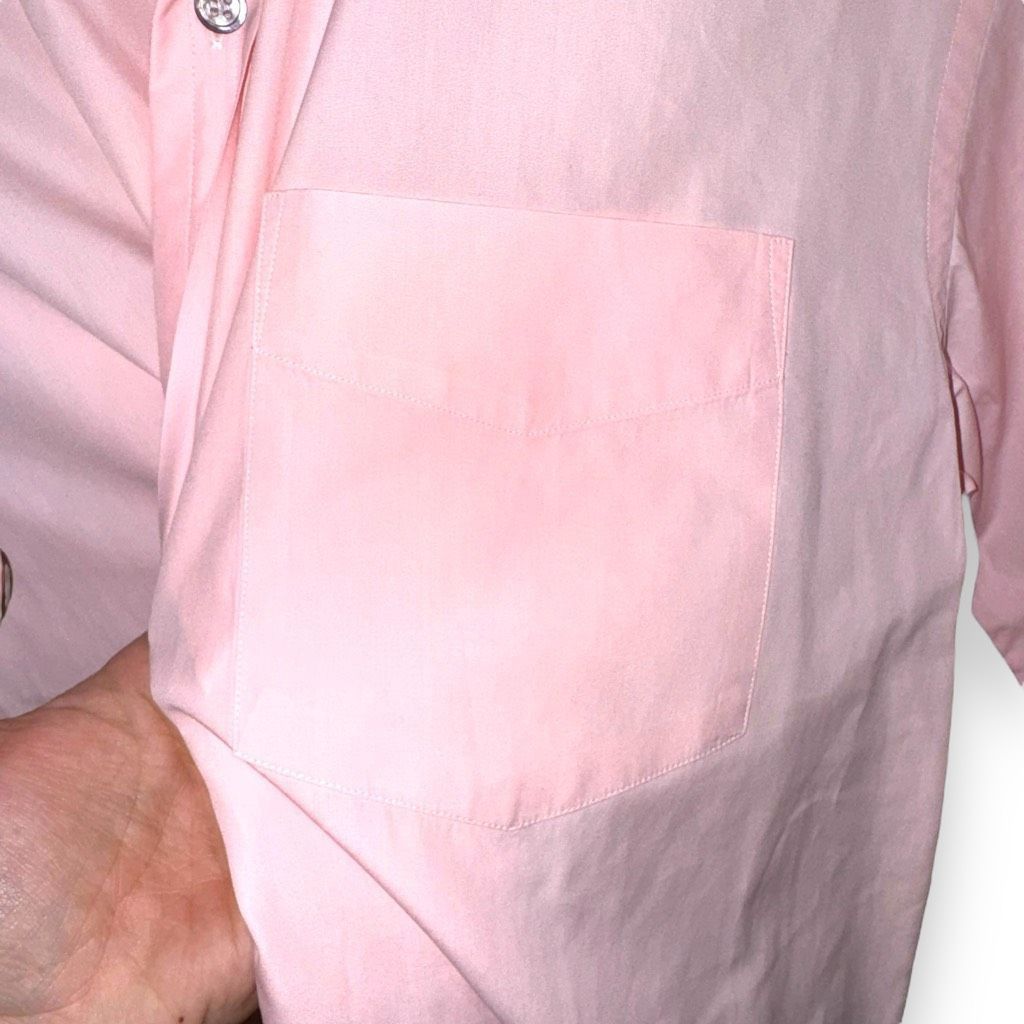 Paul Smith Pink Paul Smith Spread Collar French Cuff Dress Shirt M 16 Size US M / EU 48-50 / 2 - 3 Thumbnail