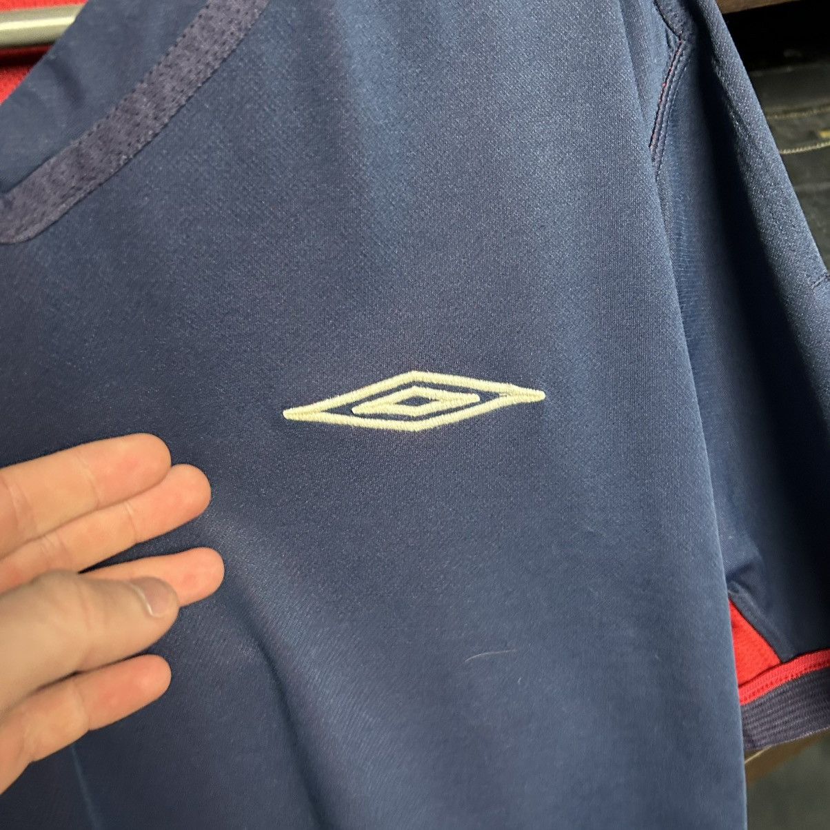 Umbro Vintage Umbro England 2004 Two sided national soccer jersey Size US M / EU 48-50 / 2 - 5 Thumbnail