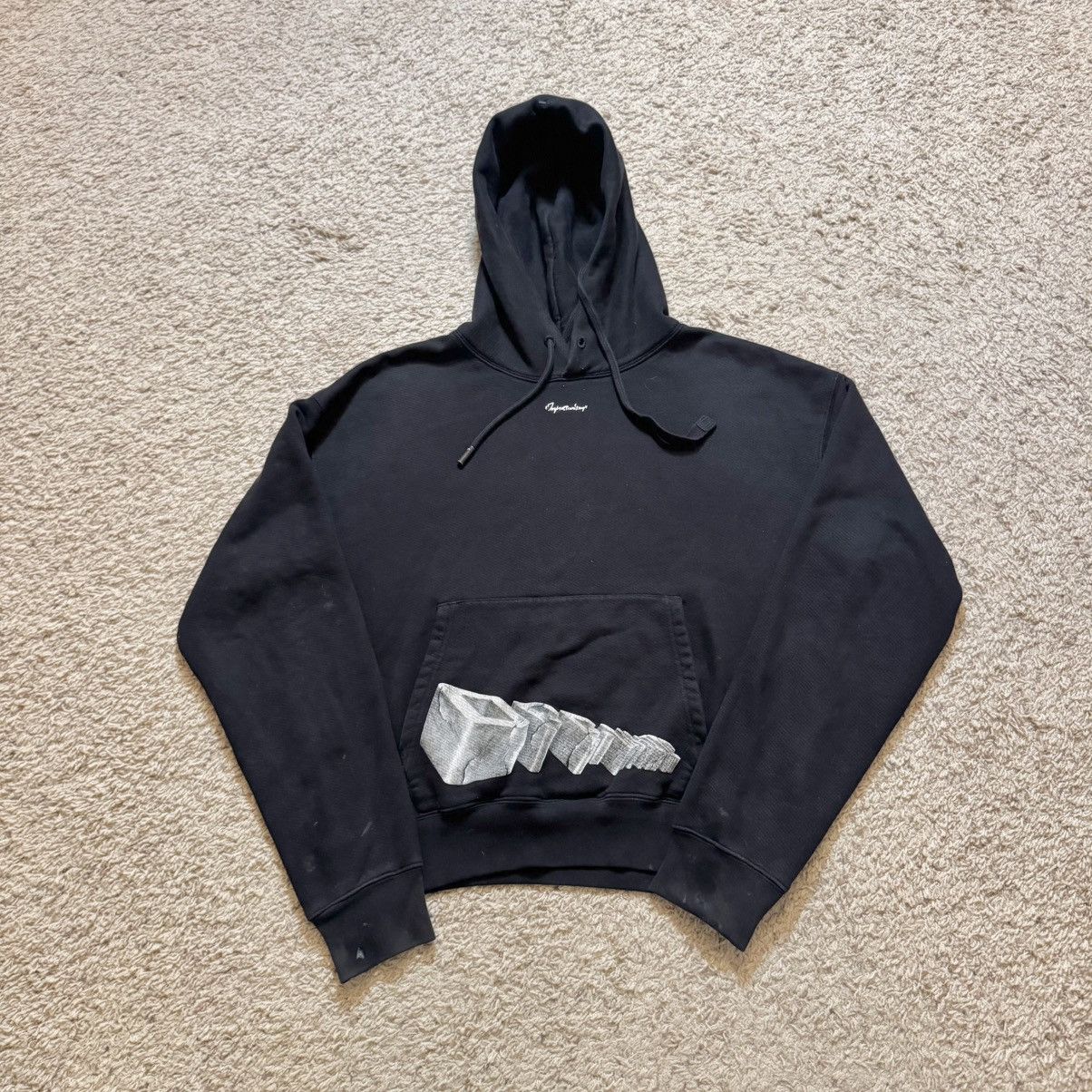 Off-White Off-White Black Pullover Leopard Girl Graphic Hoodie Size US L / EU 52-54 / 3 - 6 Thumbnail