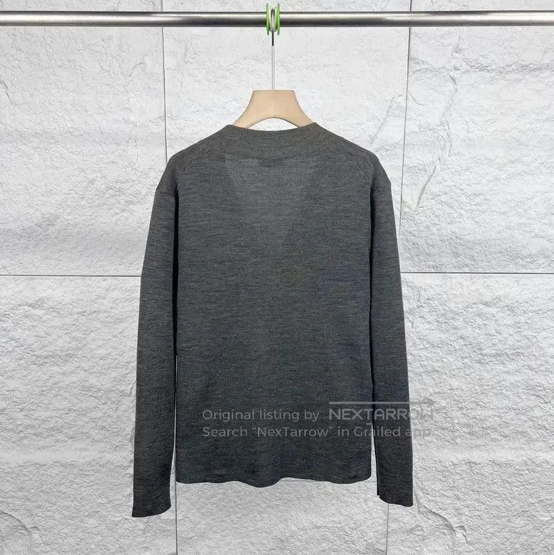 Dior Dior Women's Dark Gray Cotton Pullover . Size XS / US 0-2 / IT 36-38 - 2 Thumbnail