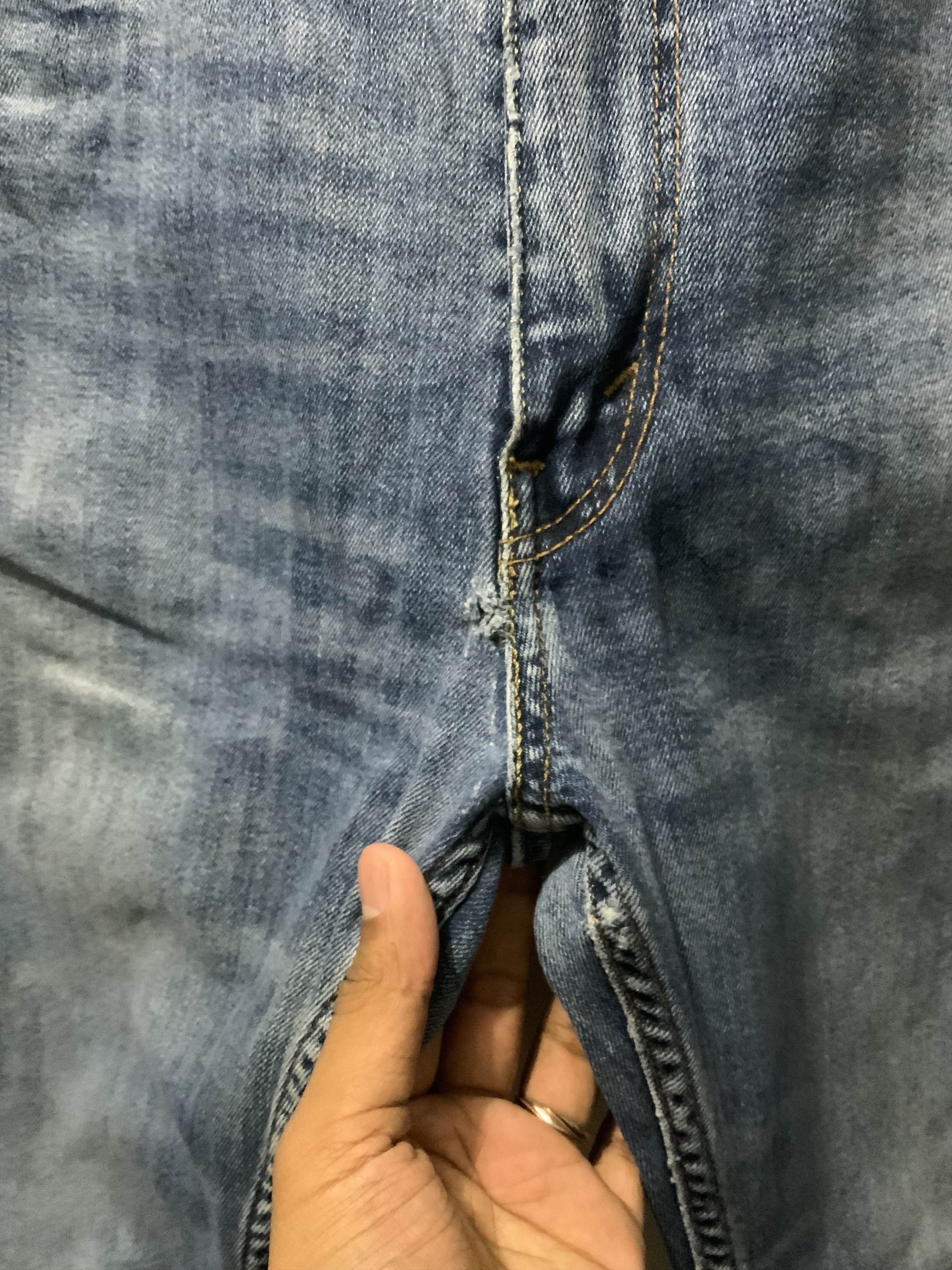 Levi's Levis 513 Acid Light Wash Jeans Size US 34 / EU 50 - 9 Thumbnail