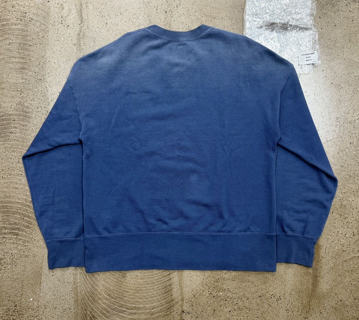 Visvim 24aw ICT Court Sweat Dmgd ，size4