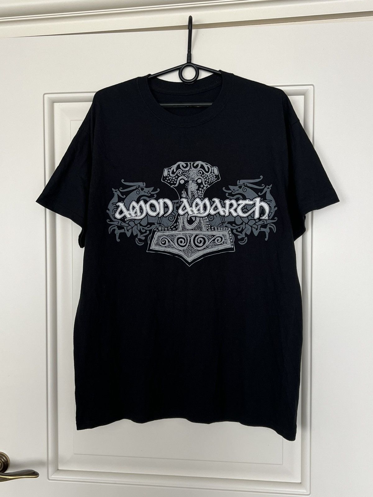 Band Tees Vintage Amon Amarth Band Tee Rock T-Shirt Size US XL / EU 56 / 4 - 1 Thumbnail