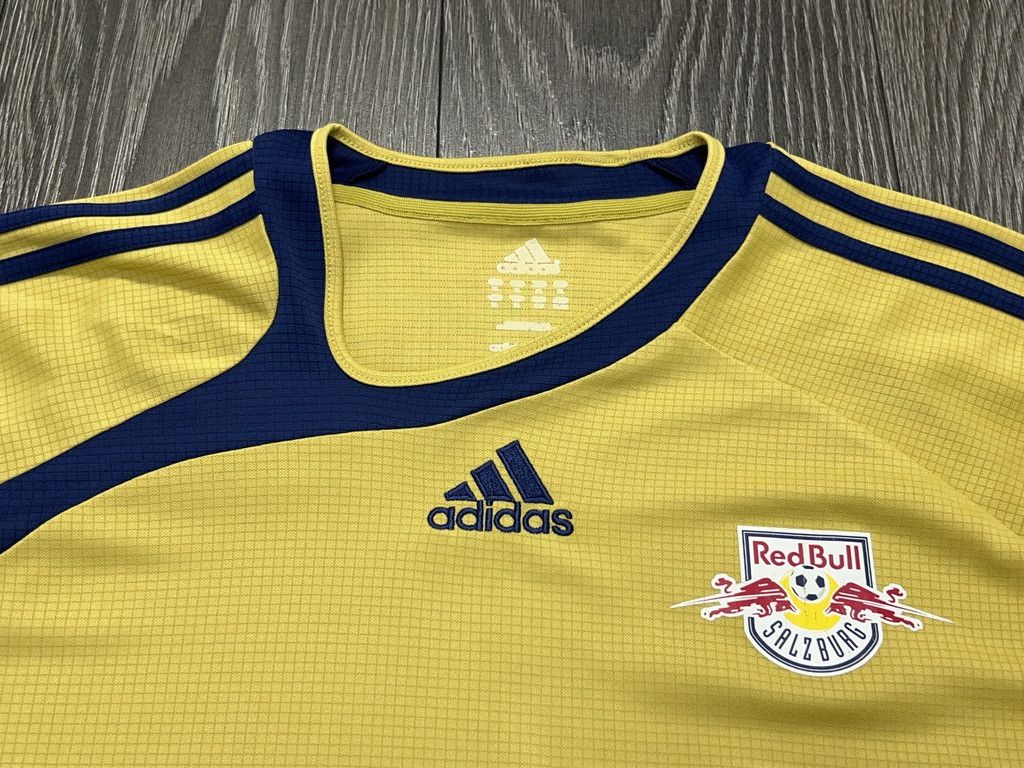 Adidas Red Bull Salzburg 2007 2008 GK Goalkeeper Long Shirt Jersey Size US XL / EU 56 / 4 - 2 Thumbnail