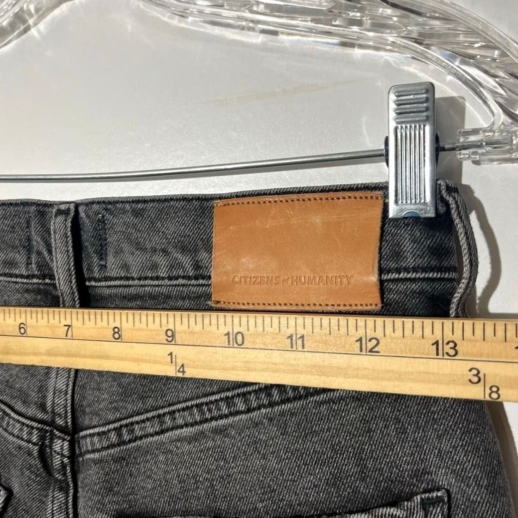 Citizens Of Humanity VINTAGE? Citizens of Humanity Jolene Button fly Distressed Gray High Rise Jeans Womens 24 Size 42" / US 20 - 6 Thumbnail
