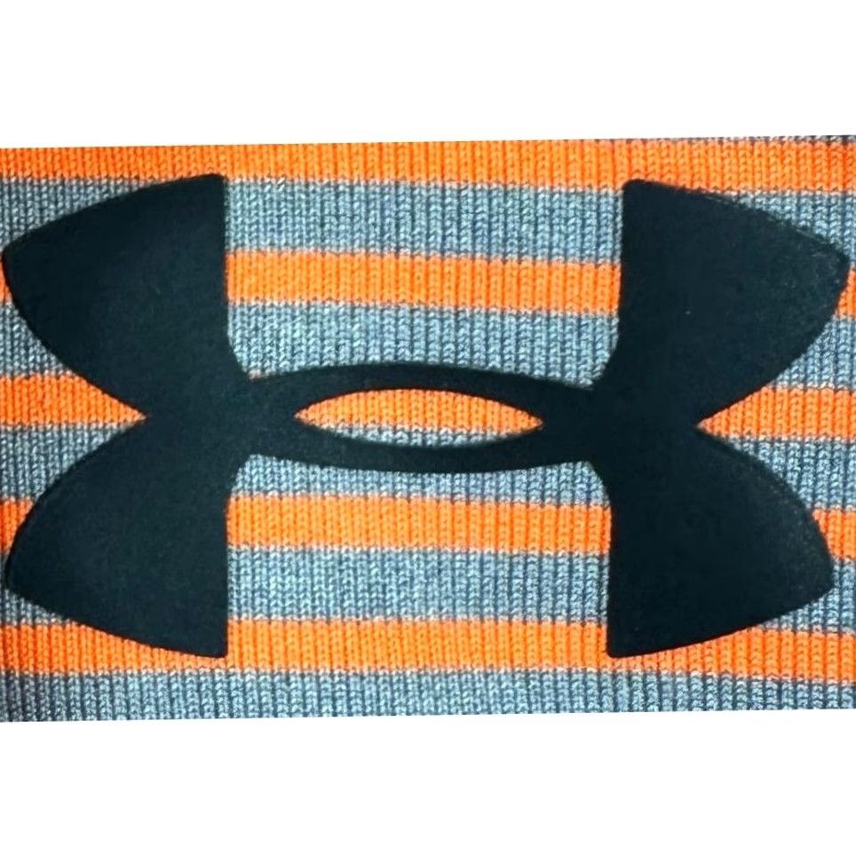 Under Armour Under Armour Heat Gear Polo Shirt Mens Medium Orange Striped Golf Casual Size US M / EU 48-50 / 2 - 4 Thumbnail