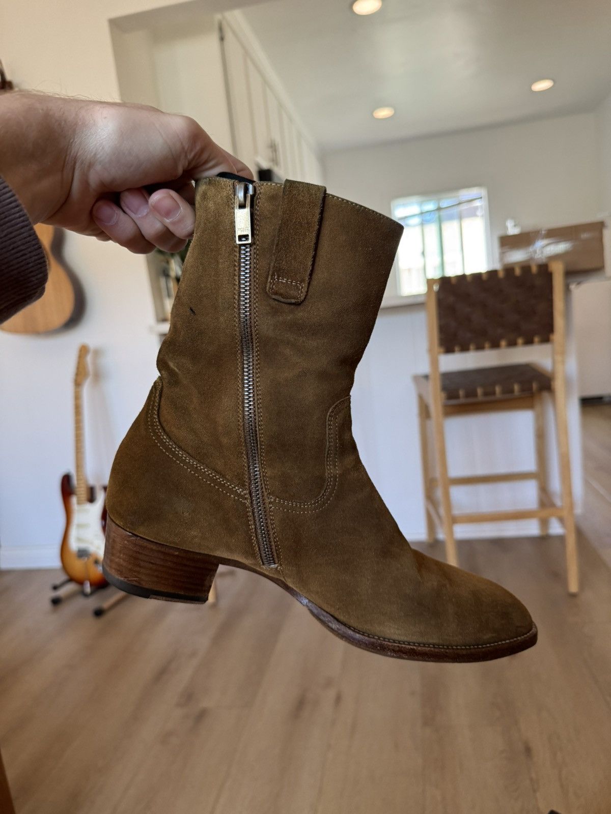 Hedi Slimane × Saint Laurent Paris Hedi cowboy Wyatt’s Size US 9 / EU 42 - 5 Thumbnail
