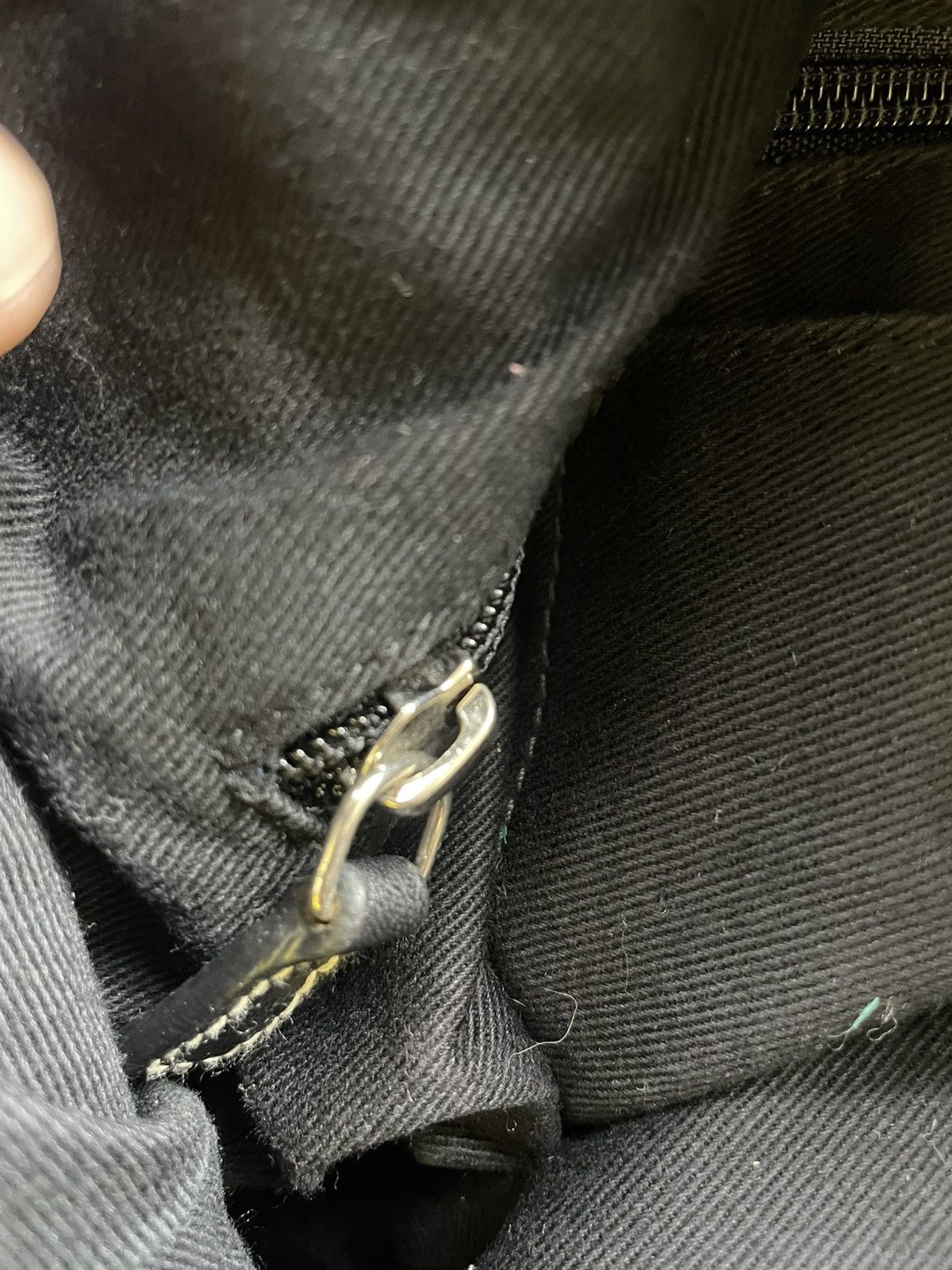 Polo Ralph Lauren Vintage Ralph Lauren Soft Black Leather Hobo Bag Size ONE SIZE - 7 Thumbnail