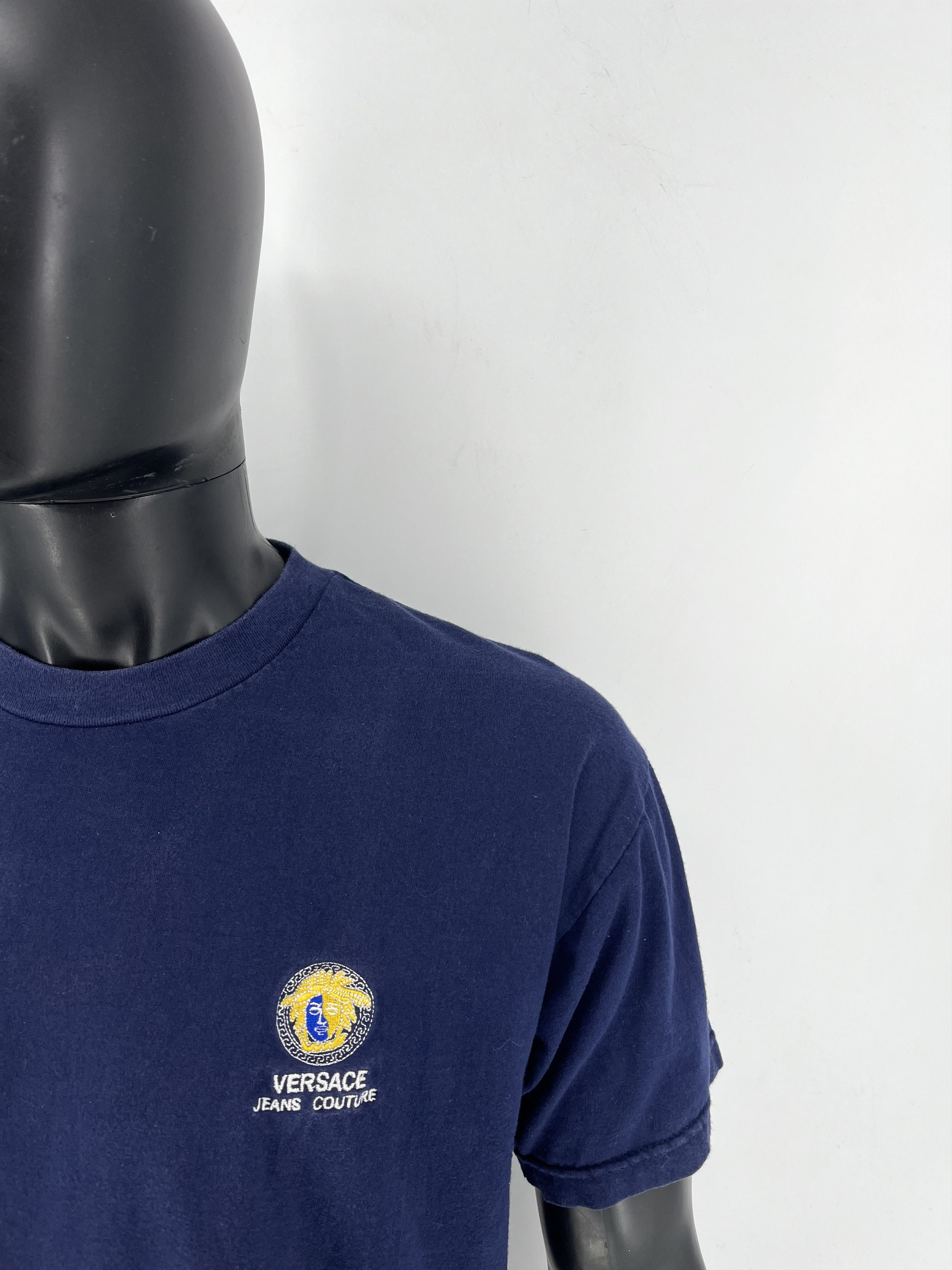 Designer 90s vintage Versace Jeans Couture Bootleg golden Medusa Size US M / EU 48-50 / 2 - 6 Thumbnail