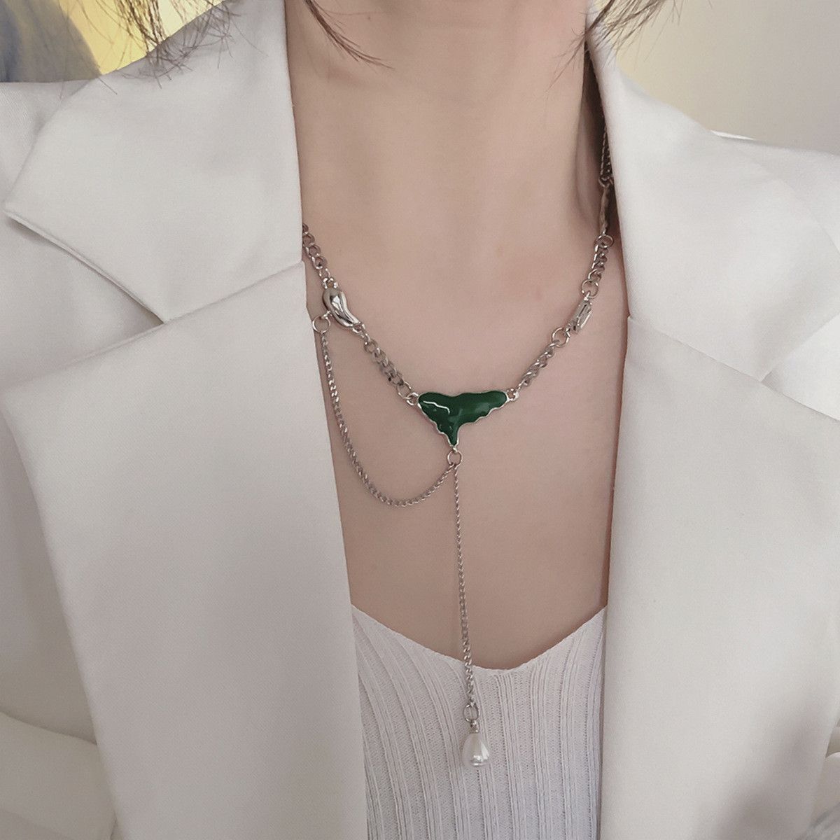 Other Vibe STEAL! Y2K Chains Necklace Chain Size ONE SIZE - 2 Thumbnail