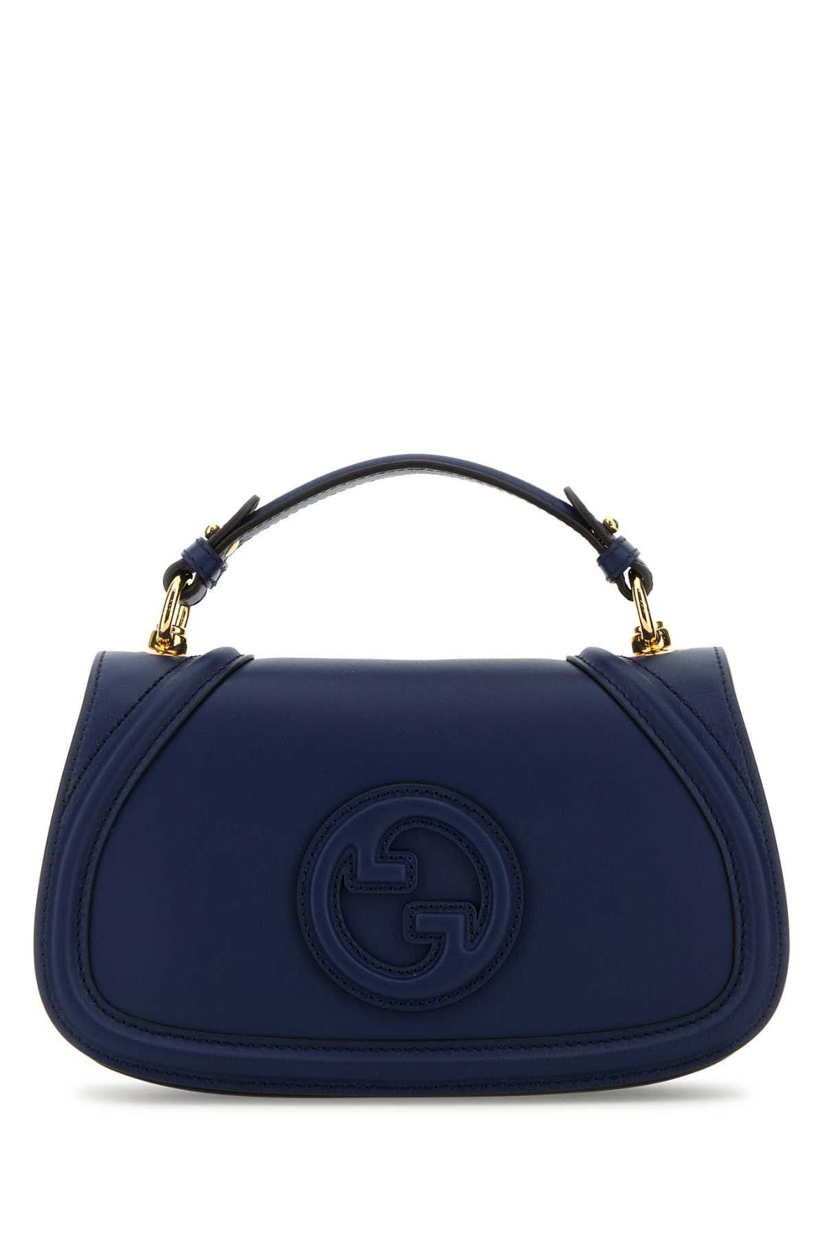 Gucci Blue Leather Gucci Blondie Handbag Size ONE SIZE - 1 Thumbnail