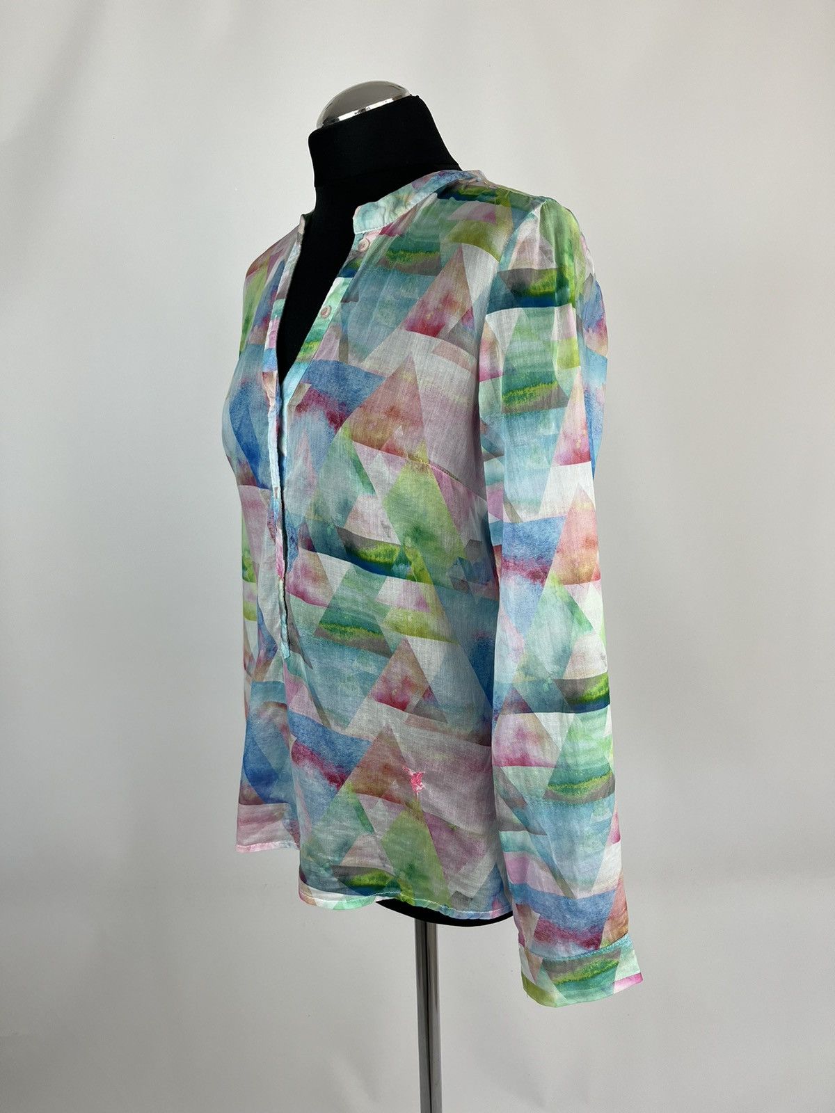 Designer Emily Van Den Bergh Multicolour Blouse Size M (0413) Size M / US 6-8 / IT 42-44 - 2 Thumbnail