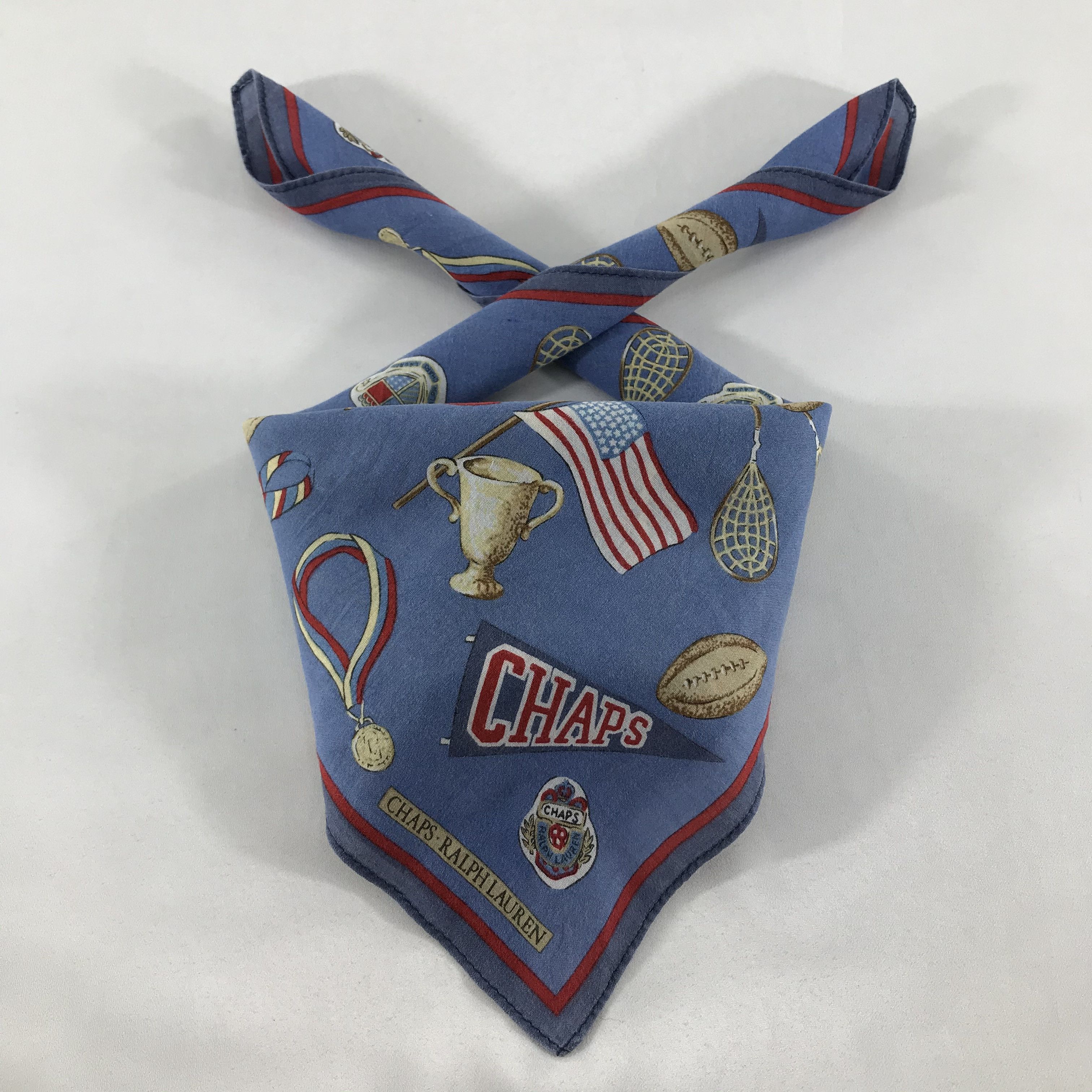 Chaps Ralph Lauren × Vintage Chaps Ralph Lauren Handkerchief / Neckerchief / Bandana Size ONE SIZE - 1 Thumbnail