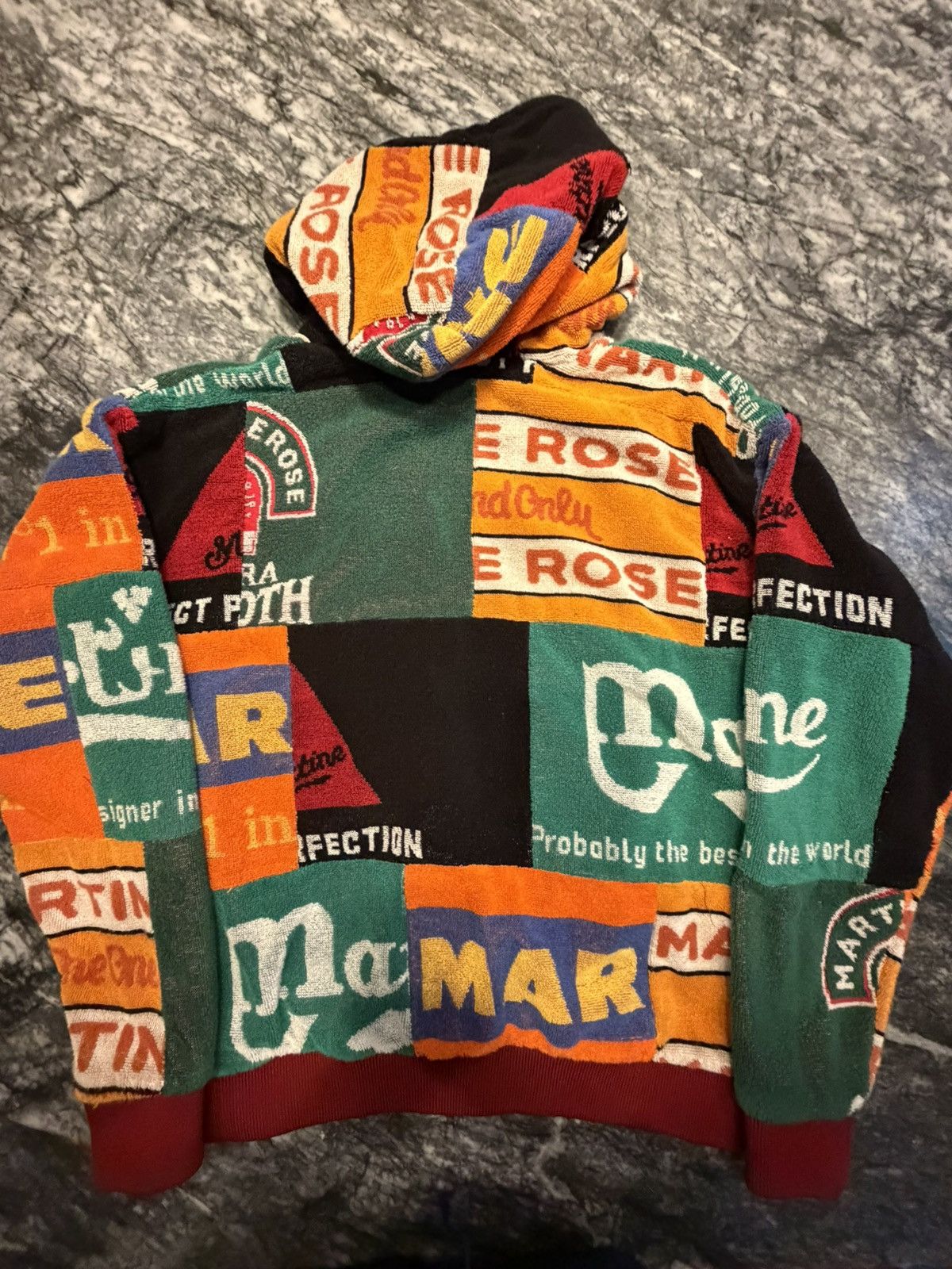 Martine Rose Iconic beer mat hoodie. Size US M / EU 48-50 / 2 - 4 Thumbnail