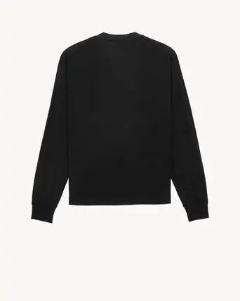 Saint Laurent Paris oc11z0126 817221 Cardigan in Wool in Black Size US XS / EU 42 / 0 - 2 Thumbnail