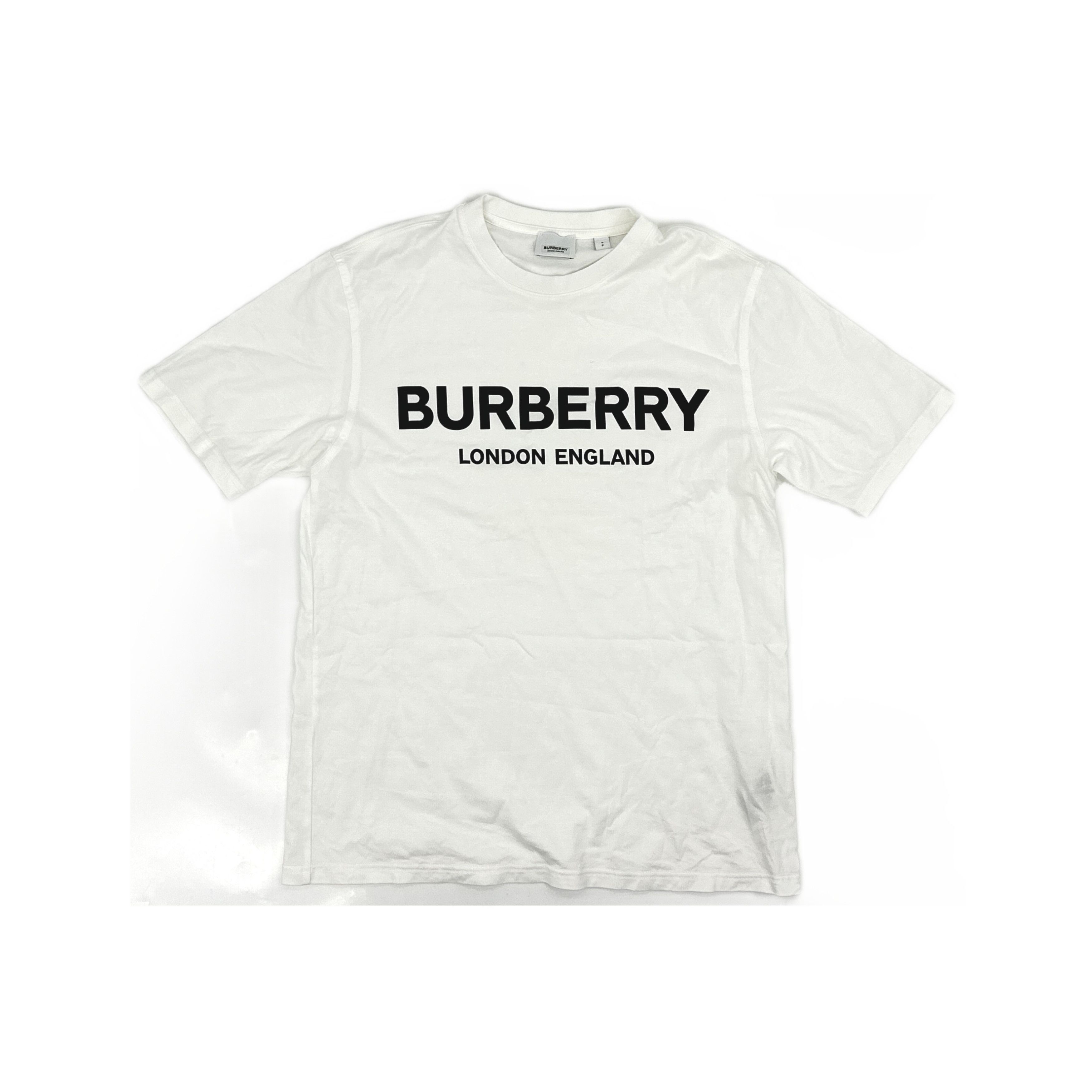 Burberry Burberry Logo Print T-Shirt White Size S Size US S / EU 44-46 / 1 - 1 Thumbnail