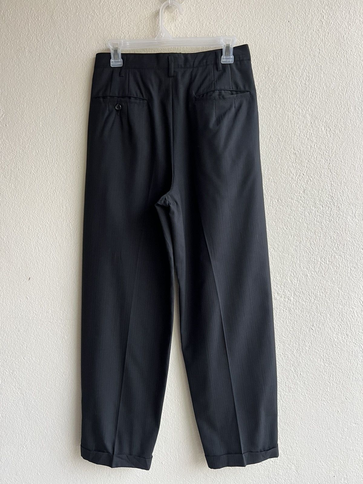 Y's for Men × Yohji Yamamoto Vintage 1998 S/S Yohji Yamamoto Y’s for Men Stripe Trouser Size US 29 - 3 Thumbnail