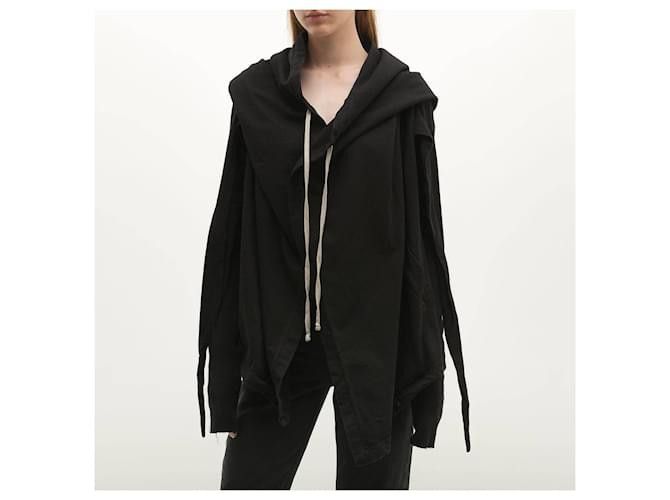 Rick Owens Drkshdw DRKSHDW Wrapped hoodie Size S / US 4 / IT 40 - 11 Thumbnail