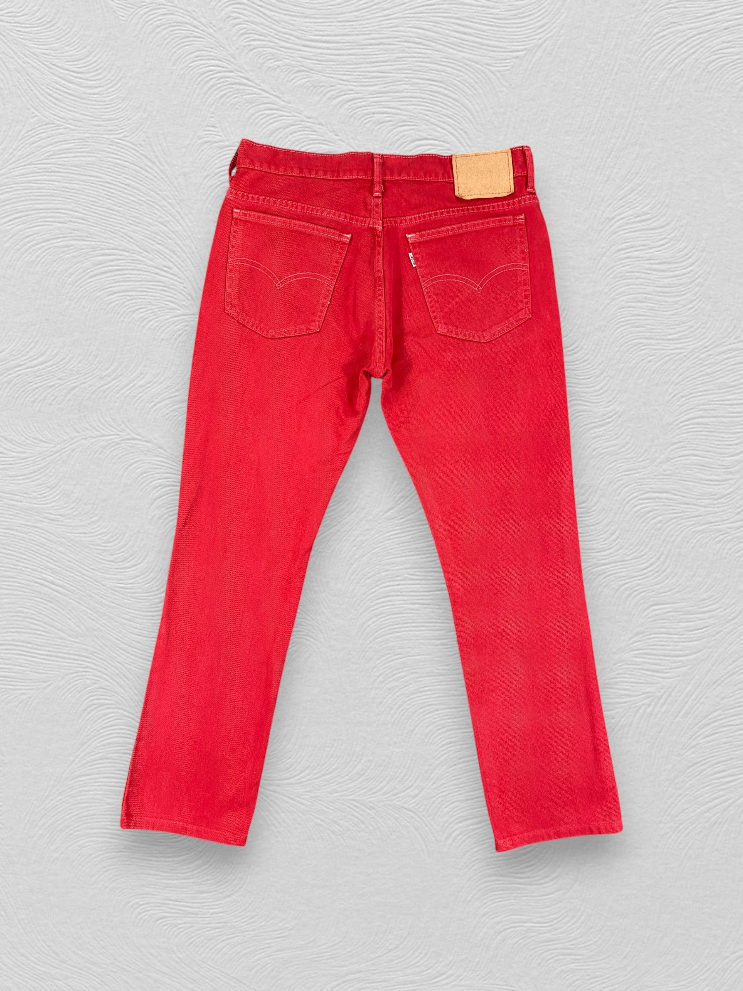 Levi's Red Vintage Levi's 517 Flare Bootcut 32x27 Denim -JN2423 Size US 32 / EU 48 - 2 Thumbnail