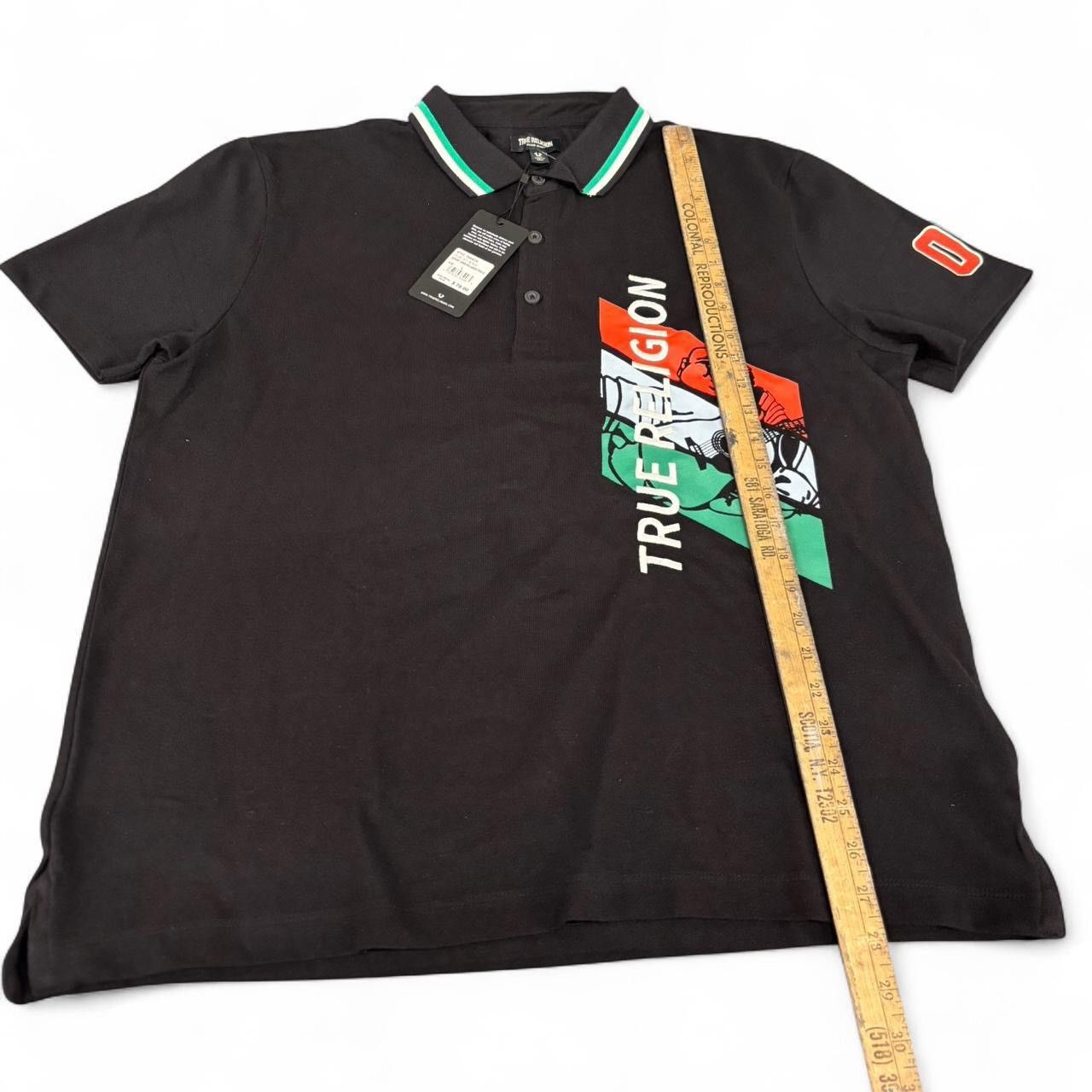 Other True Religion Spell out embroidery polo shirt Size US L / EU 52-54 / 3 - 5 Thumbnail