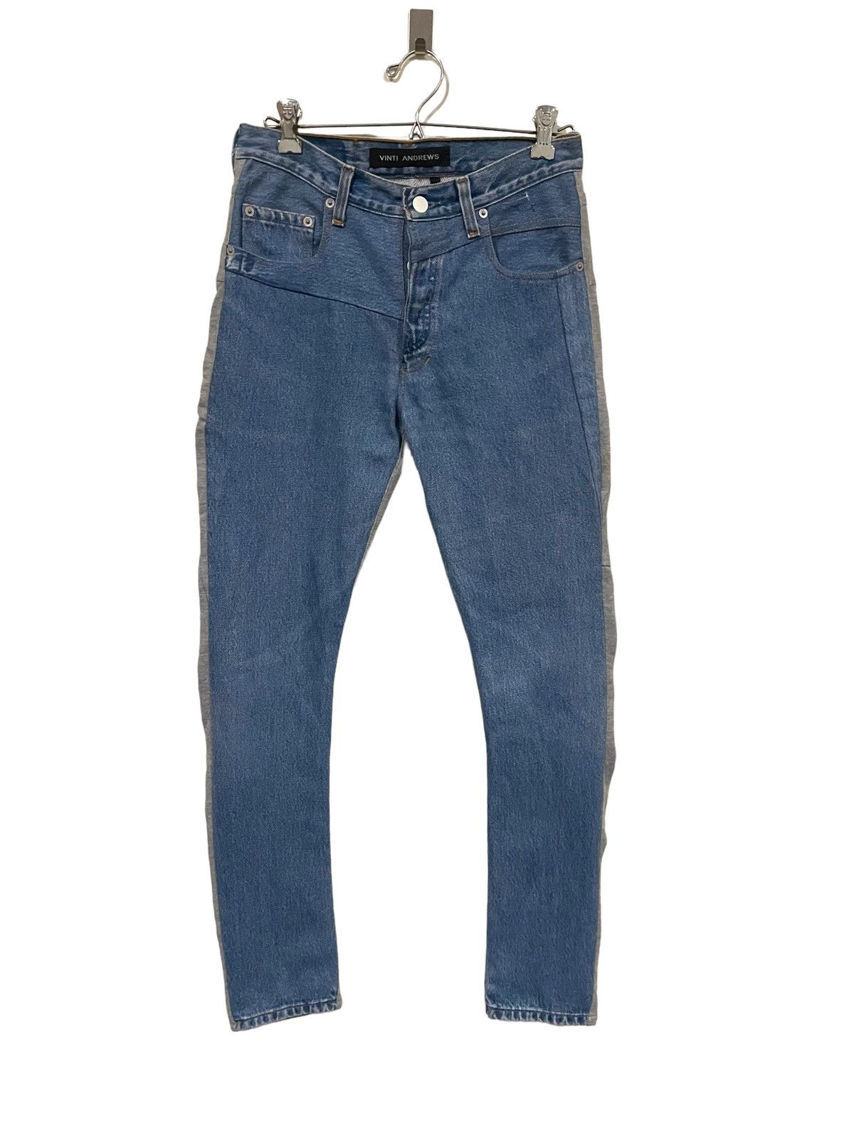 Levi's × Vinti Andrews Vinti Andrews x Levis Collab Rework Distressed Skinny Jeans Size US 28 / EU 44 - 2 Thumbnail