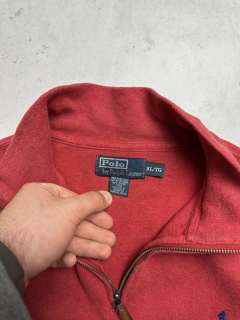 Polo Ralph Lauren Vintage Polo Ralph Lauren Quarter Zip Sweater Y2K XL Size US XL / EU 56 / 4 - 4 Thumbnail