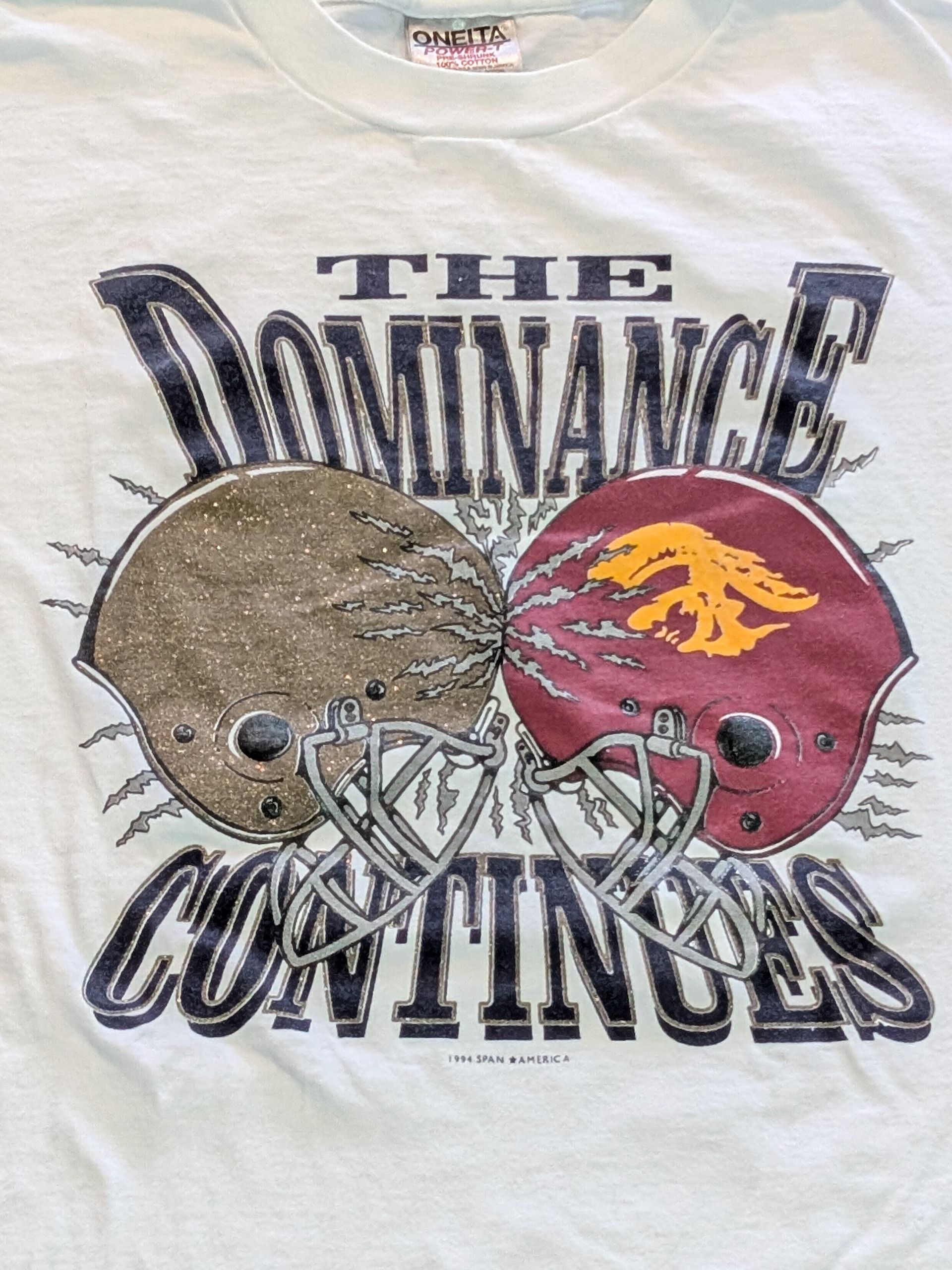Other 1994 Notre Dame vs USC Football T-Shirt XL Size US XL / EU 56 / 4 - 2 Thumbnail