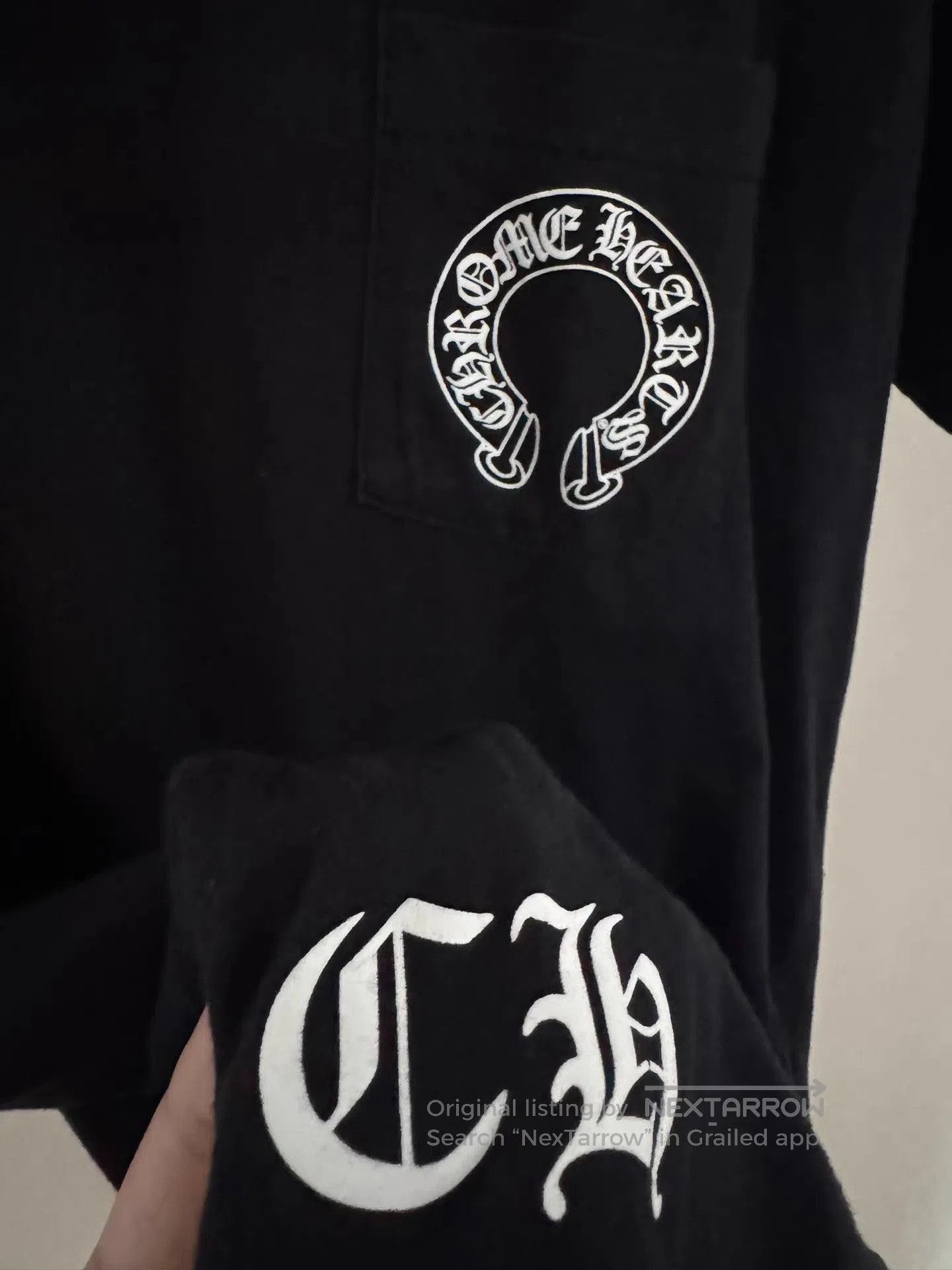 Chrome Hearts Black Short Sleeve Graphic T-Shirt. Size US L / EU 52-54 / 3 - 3 Thumbnail