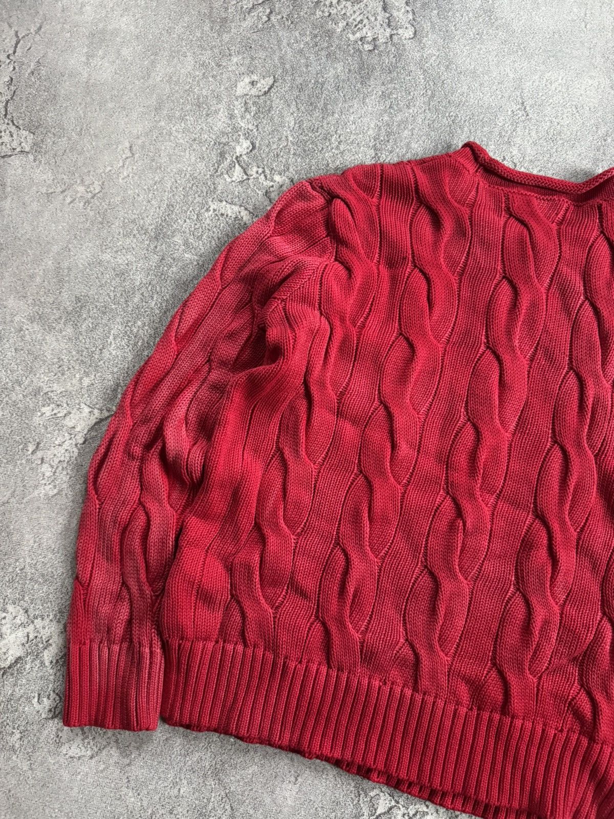 Polo Ralph Lauren Polo Ralph Lauren XS graphite pattern cable knitwear sweater Size XS / US 0-2 / IT 36-38 - 10 Thumbnail
