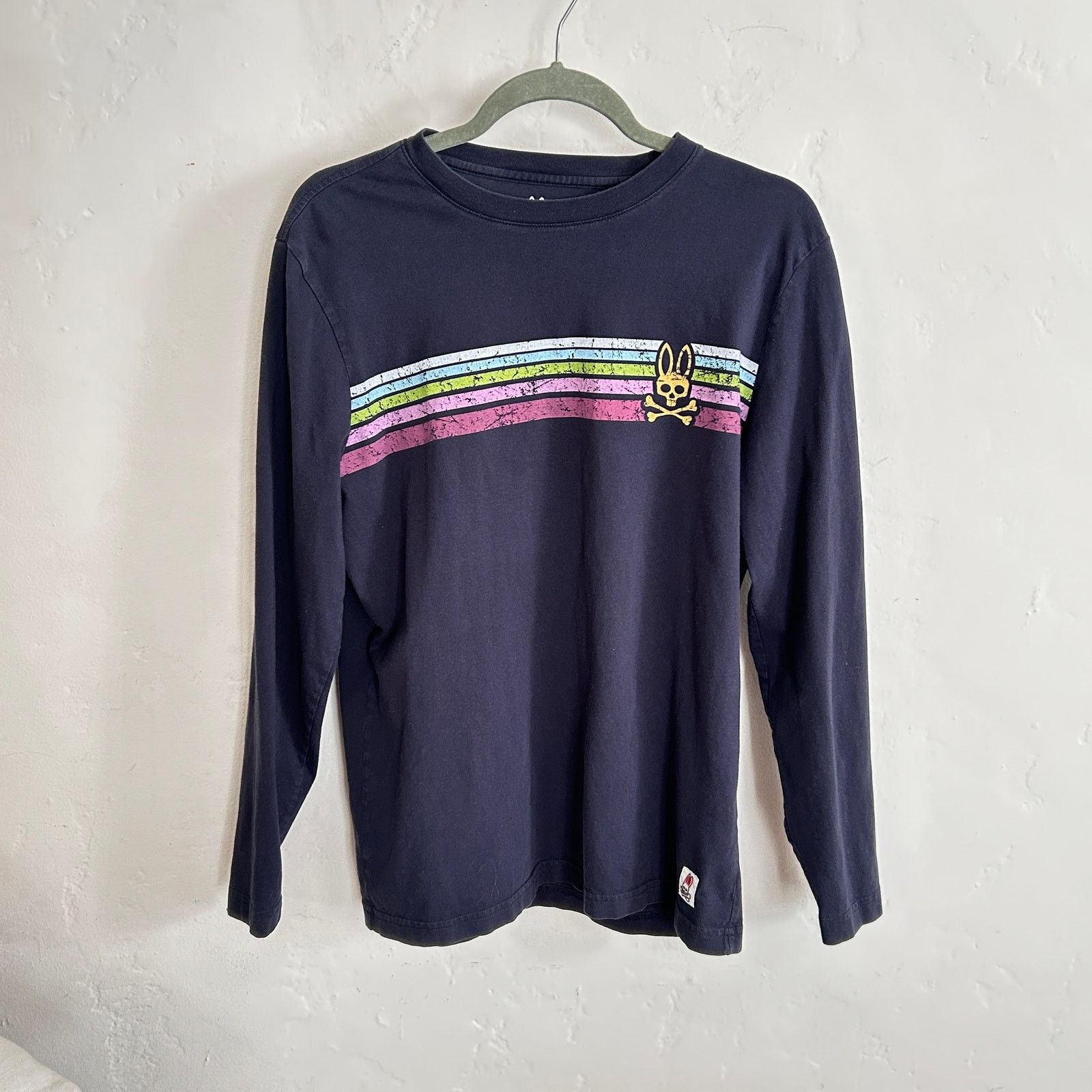 Psycho Bunny Psycho Bunny 2015 Robert Godley Long Sleeve Tee Black 4 Size L / US 10 / IT 46 - 2 Thumbnail